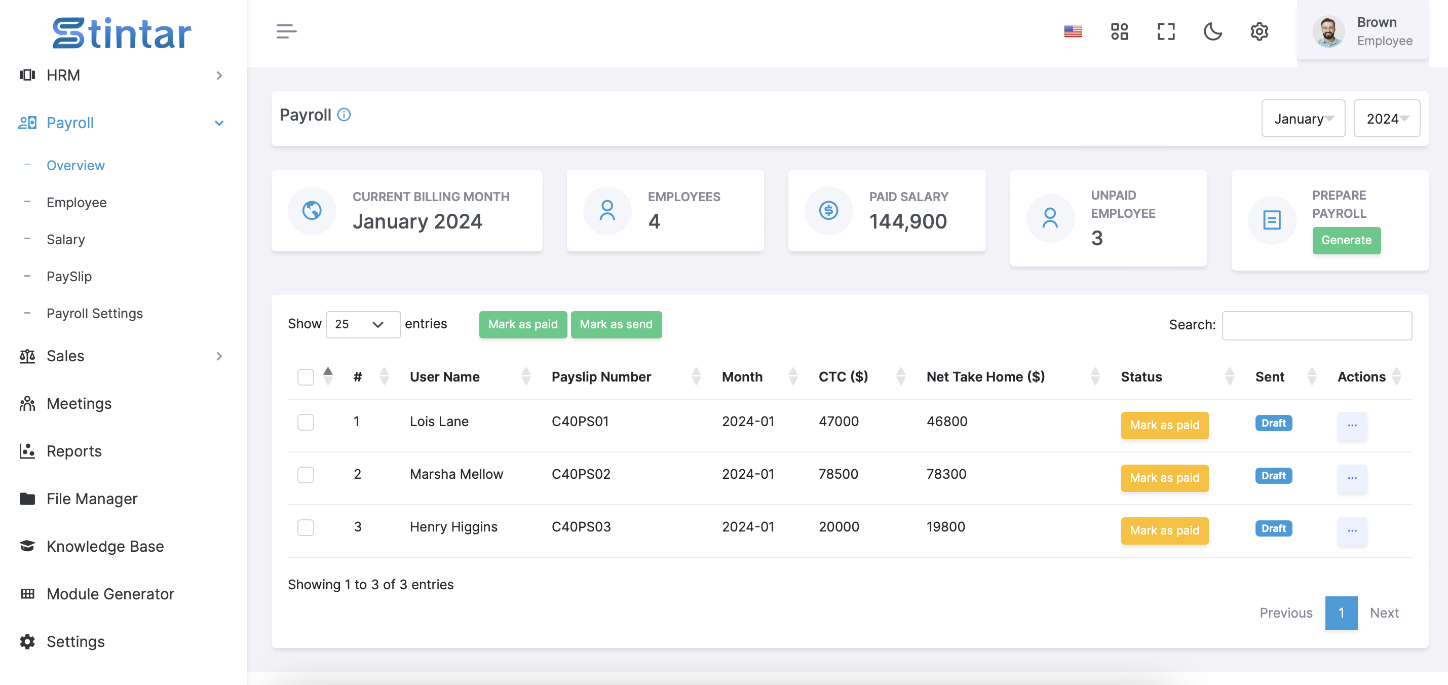 How To Generate Payroll?